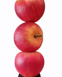 Apple Tower Statue